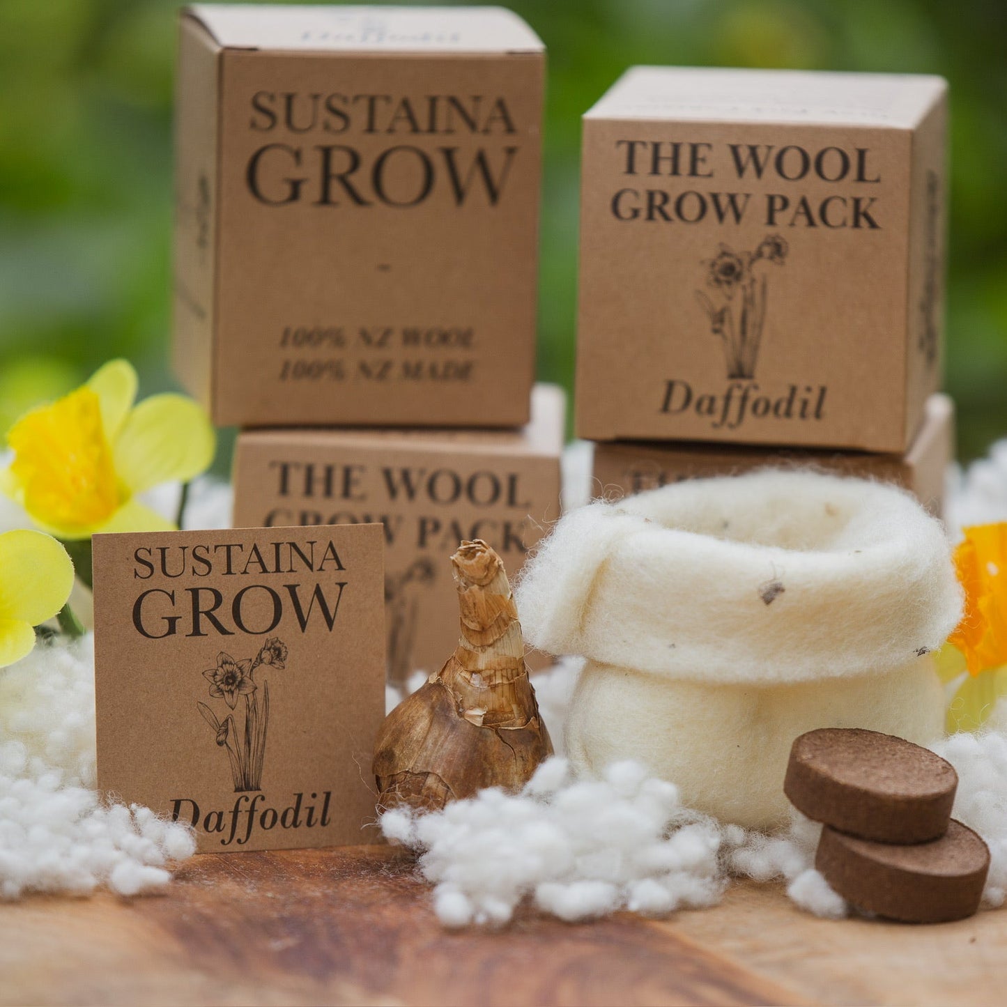 daffodil wool pack