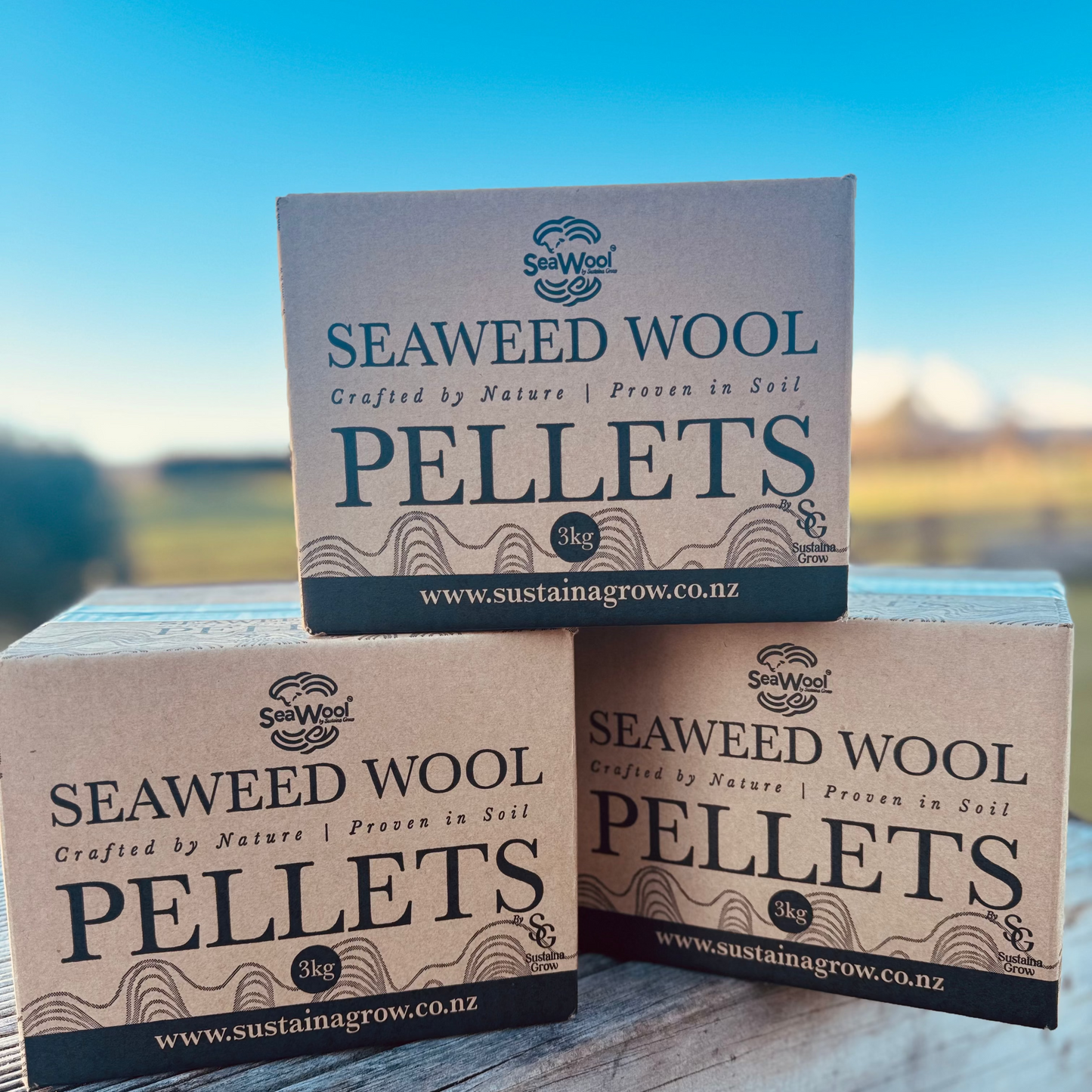 SeaWool™ - Seaweed wool pellets