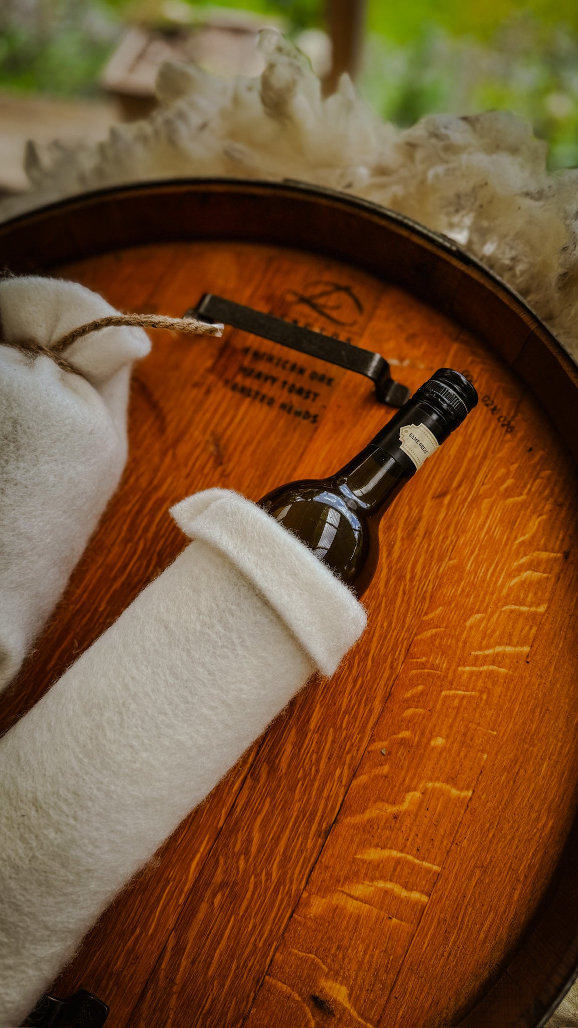 The Wool Wine Bottle Sleeve