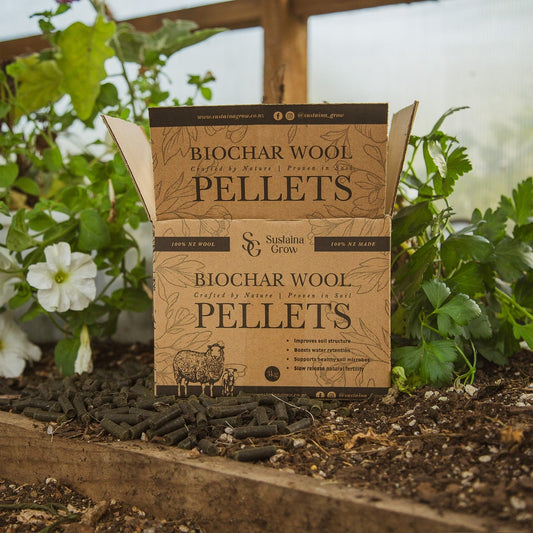 How to Use Biochar Wool Pellets in Your Vegetable Garden