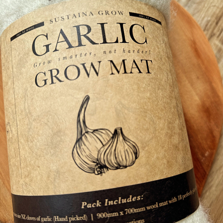 Garlic Grow Mat – Grow Smarter, Not Harder! (Garlic Included)