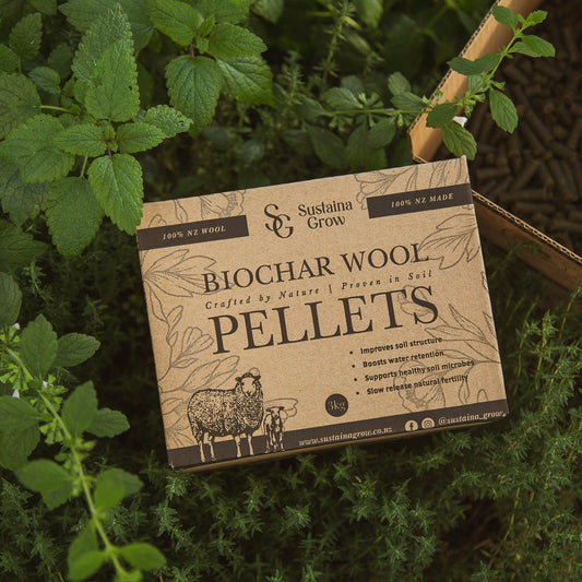 Biochar Wool Pellets 