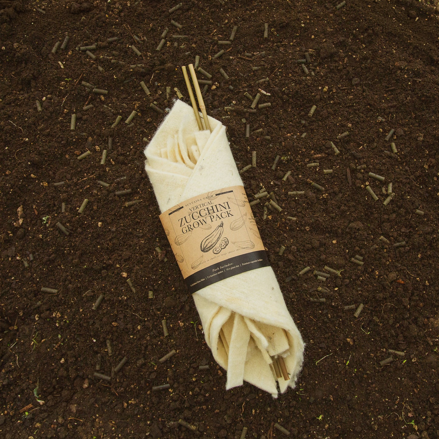 The Zucchini Wool  Grow Pack 