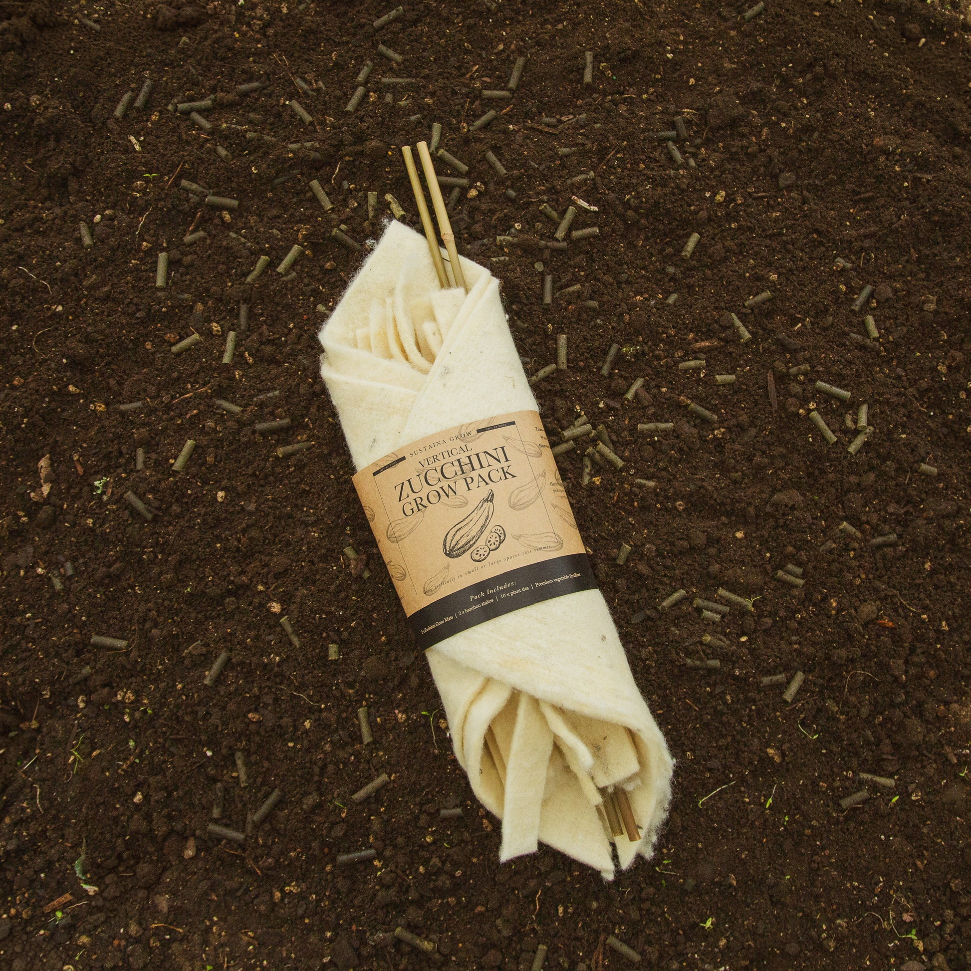 The Zucchini Wool  Grow Pack 