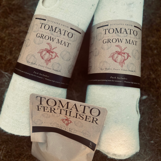 wool tomato mat 