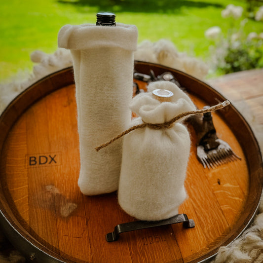 NZ Wool Liquor Bottle Sleeve