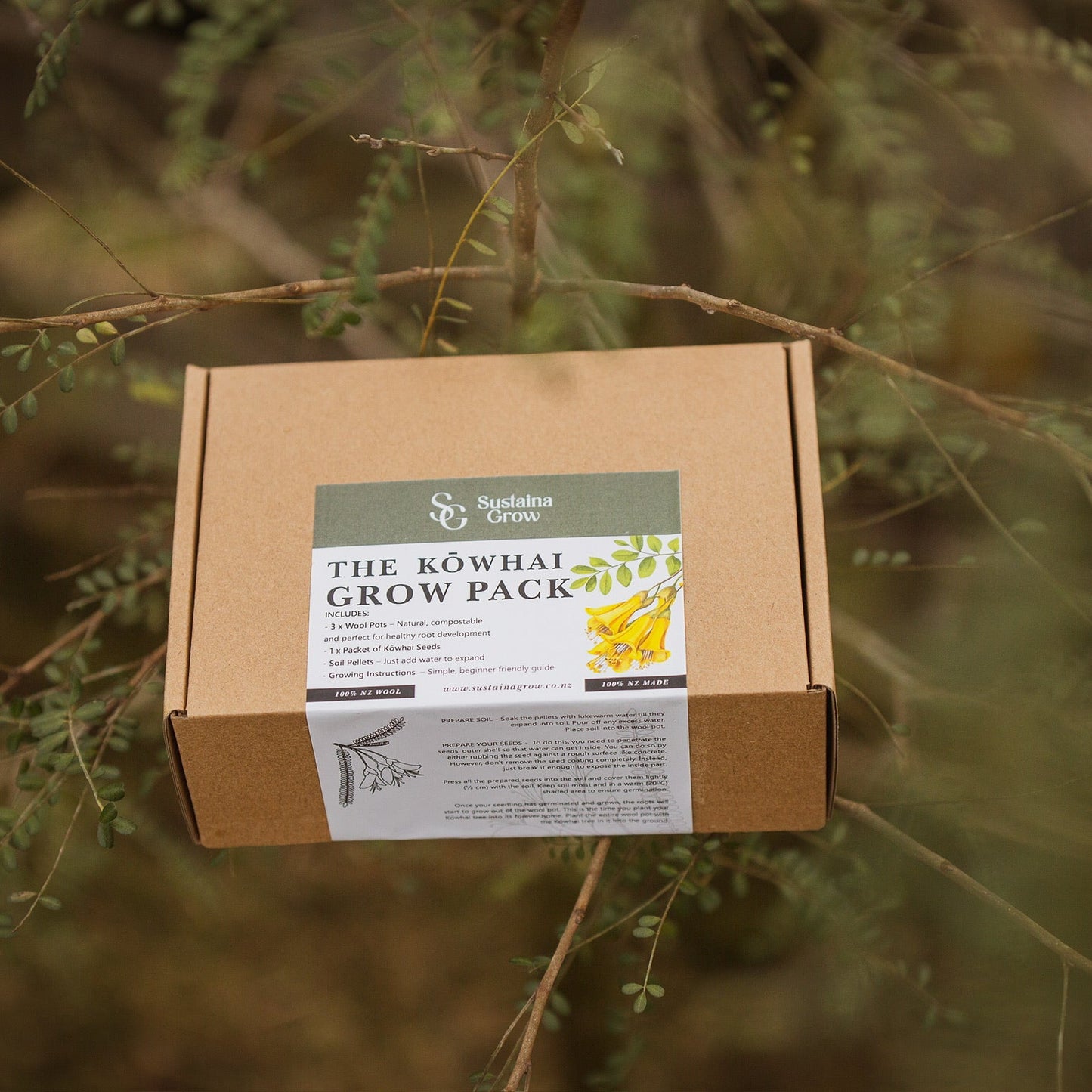 The Kōwhai Grow Pack