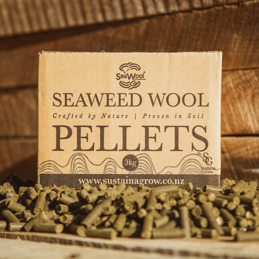 SeaWool™ - Seaweed infused Wool Pellets