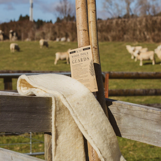 the wool pole guard 
wool pole protector 